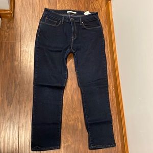 Levi’s skinny dark wash jeans